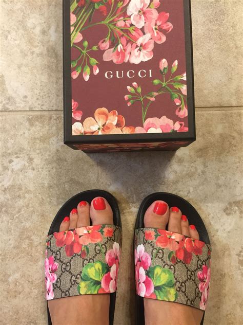 gucci horsebit gucci floral slides|pink gucci slides nordstrom.